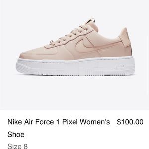 Nike Air Force 1 pixel